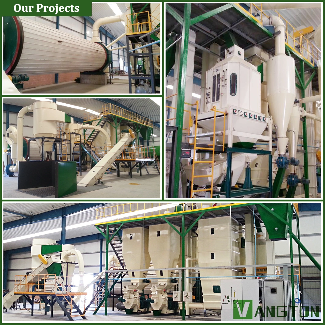 Agriculture Fuel Ring Die 560 Pellet Mill Press for Sawdust Wheat Straw Rice Husk Coconut Peanut Shells Sunflower Palm Leaf Bagasse Biomass Wood Pellet Machine