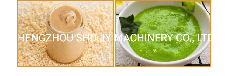 Sesame Tahini Machine Vertical Colloid Mill Peanut Butter Making Machine