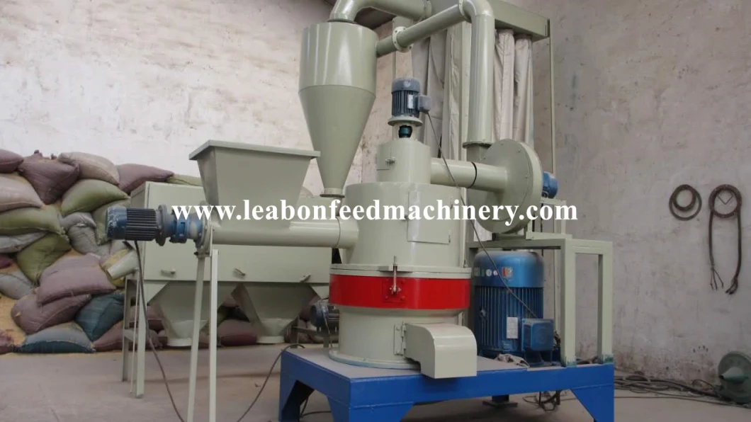 China 180kg/H Wheat Straw Rice Husk Ultra-Fine Wood Flour Making Machine