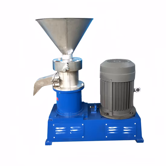 Máquina industrial de fabricação de manteiga de amendoim com gergelim e cacau de alta qualidade