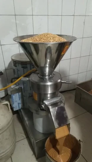 Preço de atacado Máquina de fazer pasta de amendoim Tahini Moagem Máquina de pasta de gergelim Tahina