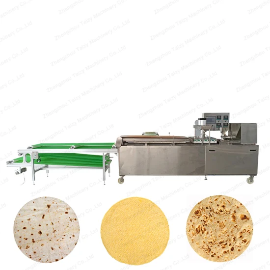 Máquinas Chapati Roti totalmente automáticas Máquina de fazer tortilla de milho