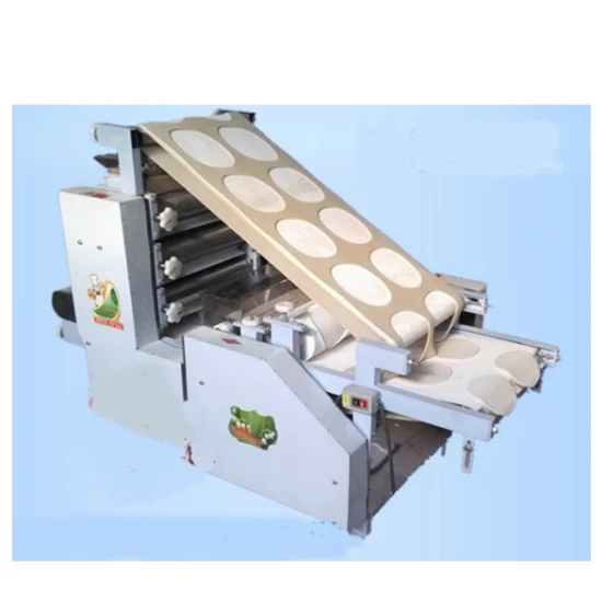 Máquina automática para fazer embalagem de bolinho de massa/fabricante de pele para rolinho primavera wonton/máquina de tortilla chapati roti