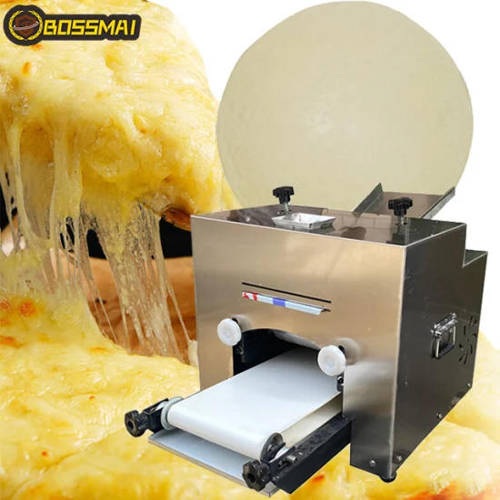 Equipamento de cozinha Moldador de massa de pizza Prensa de massa Pita Chapati Máquina de fazer