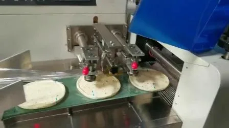 Máquina de embalagem automática para pão pita árabe fatia pão sanduíche pão máquina de embalagem multifuncional