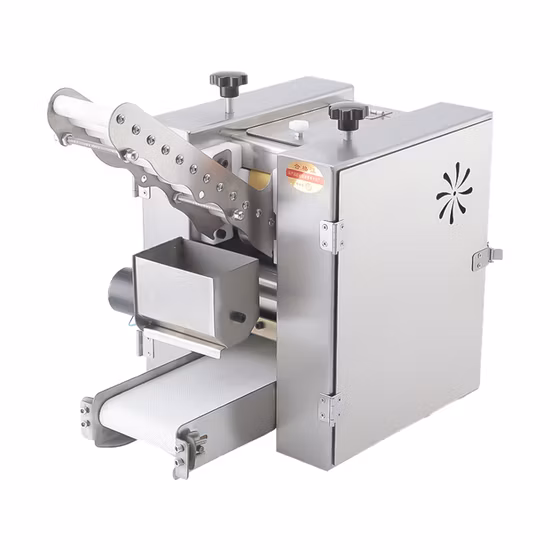 Máquina de fazer canai automática barata Tortilla Press Dumpling Skin Making Machine Melhor preço da máquina automática Roti Maker Dumpling Skin Machine Dumpling Presser