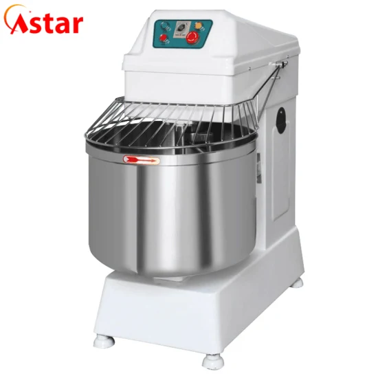 Misturador de alimentos comercial Astar Equipamento de misturador espiral para padaria Misturador de massa